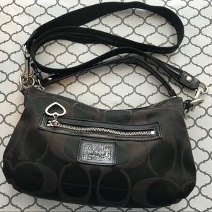 SALE Authentic Coach crossbody hand bag black